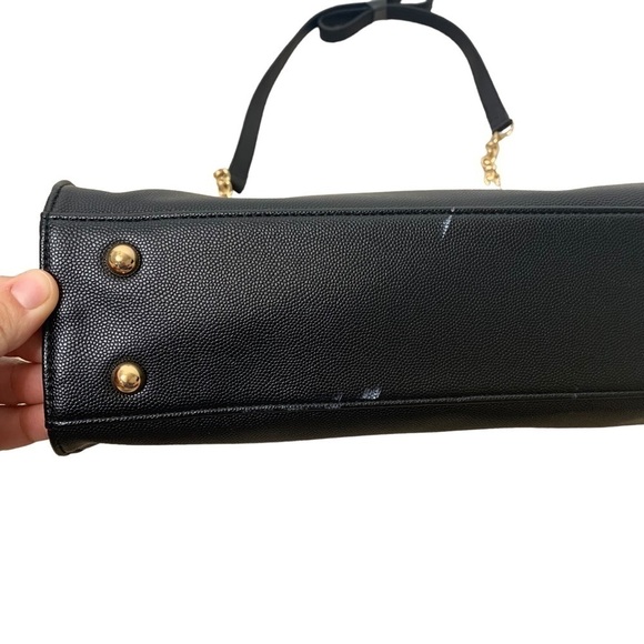 2/$30 A New Day Target Black Gold Studded Casual Career Crossbody Handbag - Picture 9 of 11